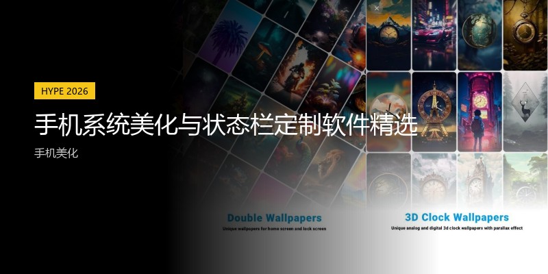 手机系统美化与状态栏定制软件精选
