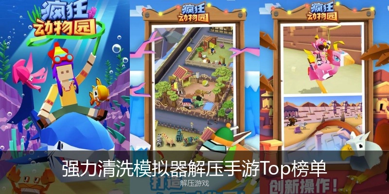 强力清洗模拟器解压手游Top榜单