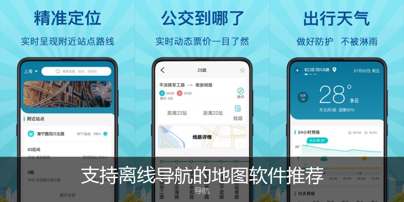 支持离线导航的地图软件推荐
