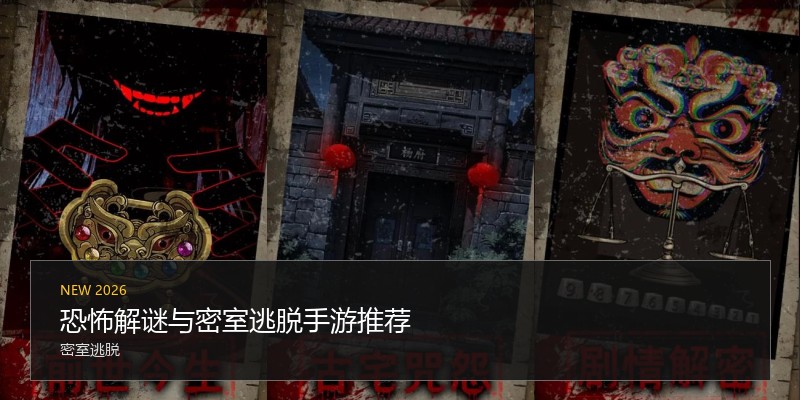 恐怖解谜与密室逃脱手游推荐