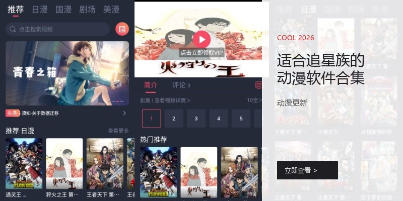 适合追星族的动漫软件合集