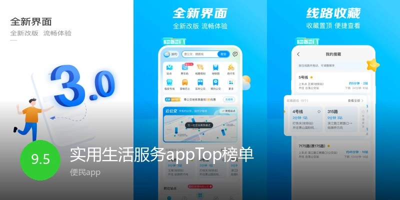 实用生活服务appTop榜单