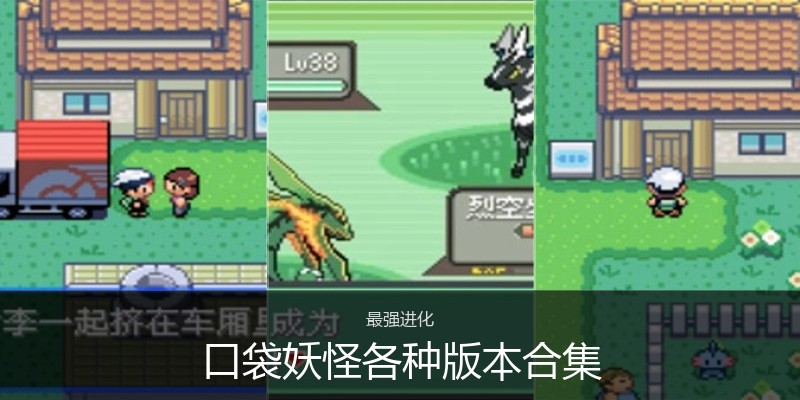 口袋妖怪各种版本合集