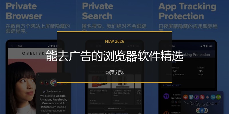 能去广告的浏览器软件精选