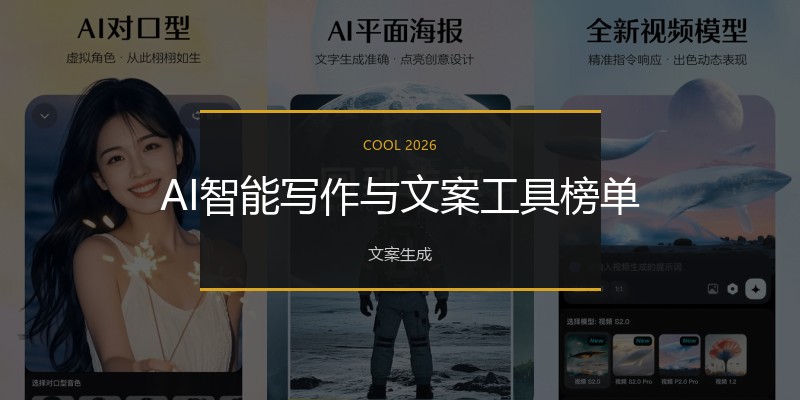 AI智能写作与文案工具榜单