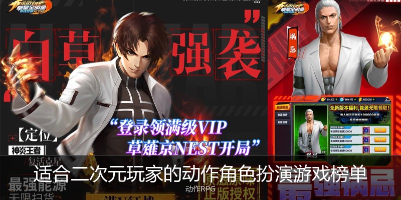 适合二次元玩家的动作角色扮演游戏榜单