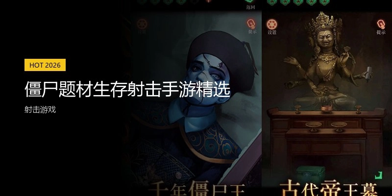 僵尸题材生存射击手游精选
