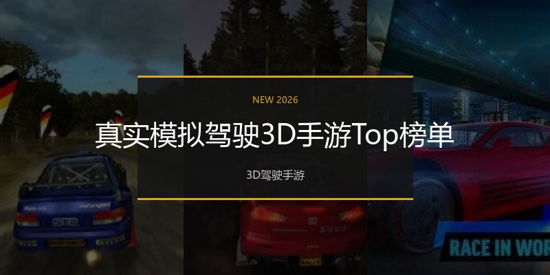 真实模拟驾驶3D手游Top榜单