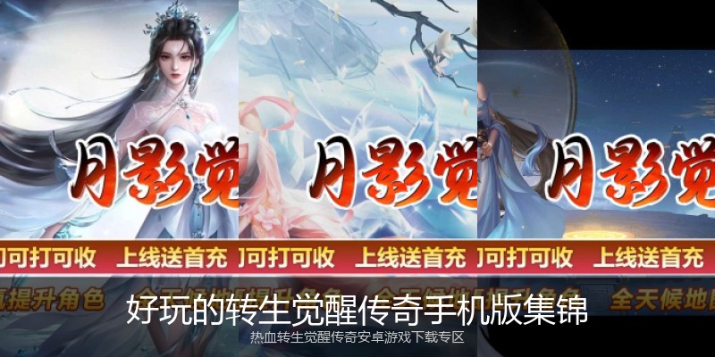 好玩的转生觉醒传奇手机版集锦