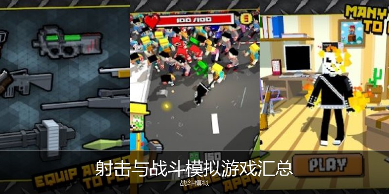 射击与战斗模拟游戏汇总
