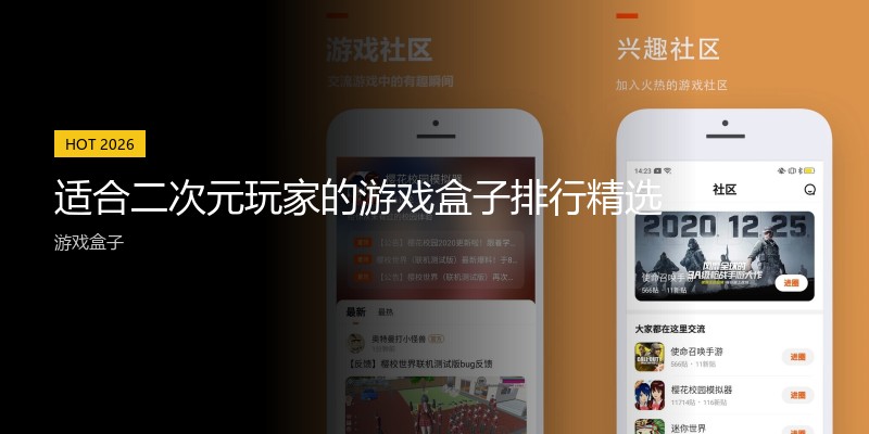 适合二次元玩家的游戏盒子排行精选
