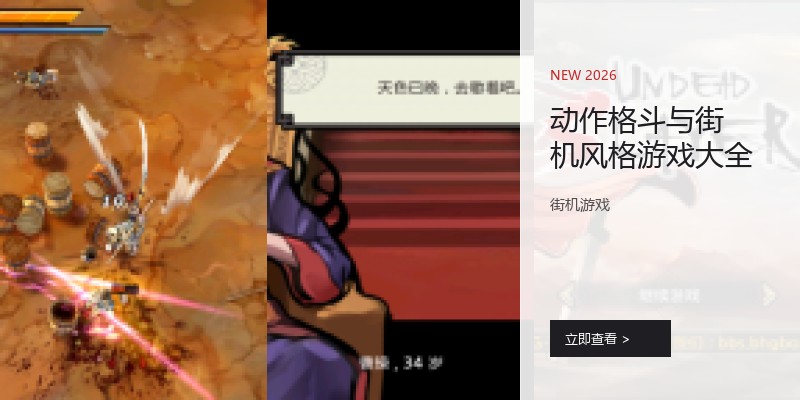动作格斗与街机风格游戏大全