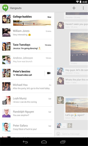 Hangouts4