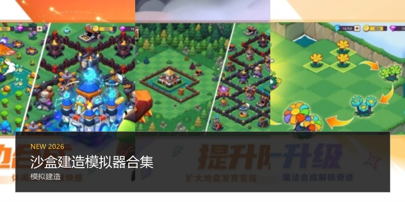沙盒建造模拟器合集