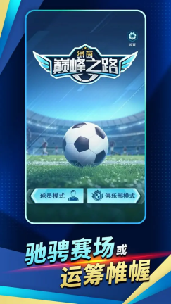 绿茵巅峰之路游戏1