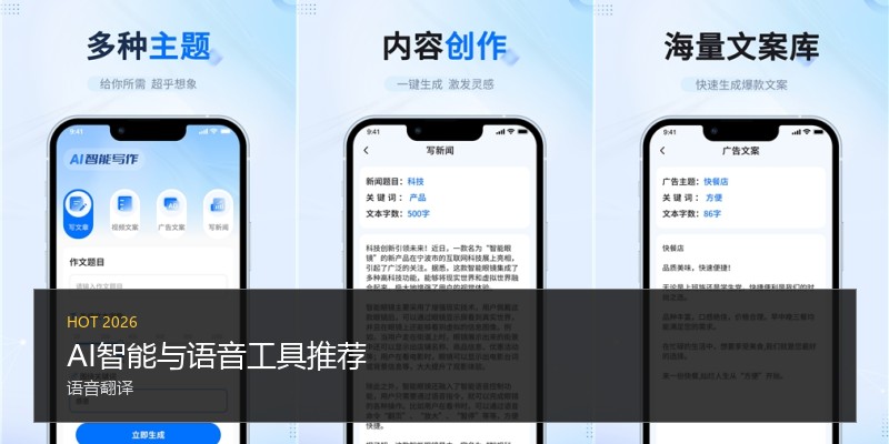 AI智能与语音工具推荐