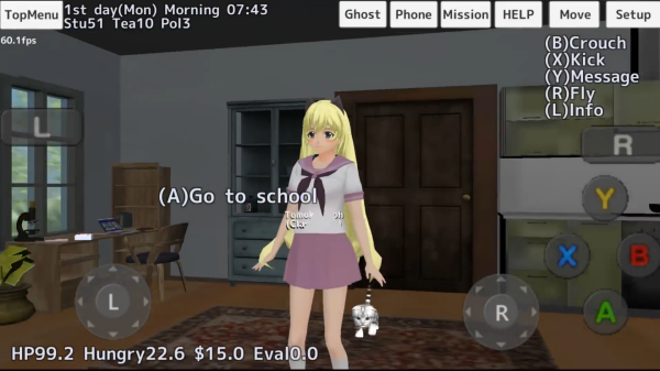 校园女生模拟器汉化版
