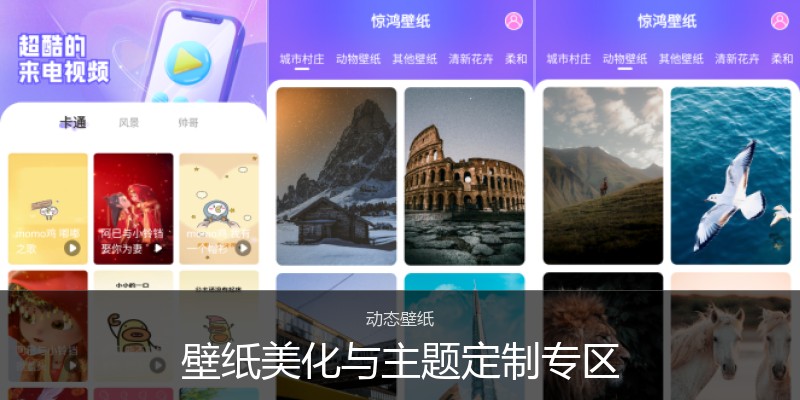 壁纸美化与主题定制专区