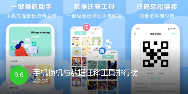手机换机与数据迁移工具排行榜