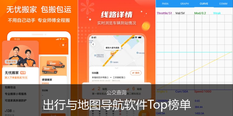 出行与地图导航软件Top榜单