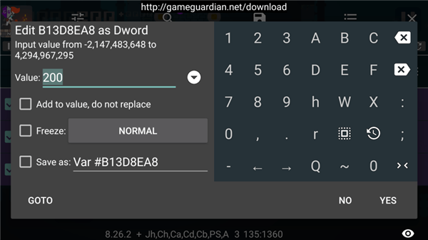Gameguardian修改器
