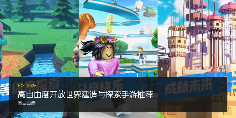 高自由度开放世界建造与探索手游推荐