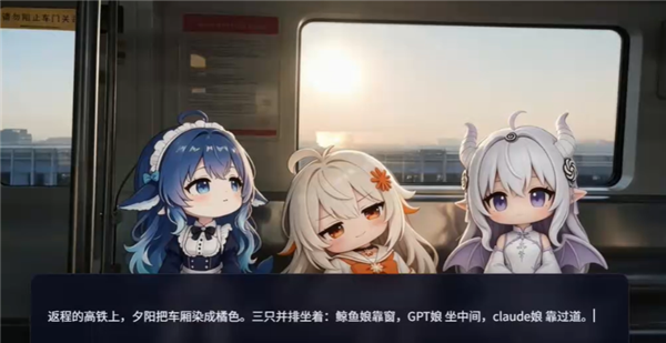 完蛋我被AI娘包围了截图