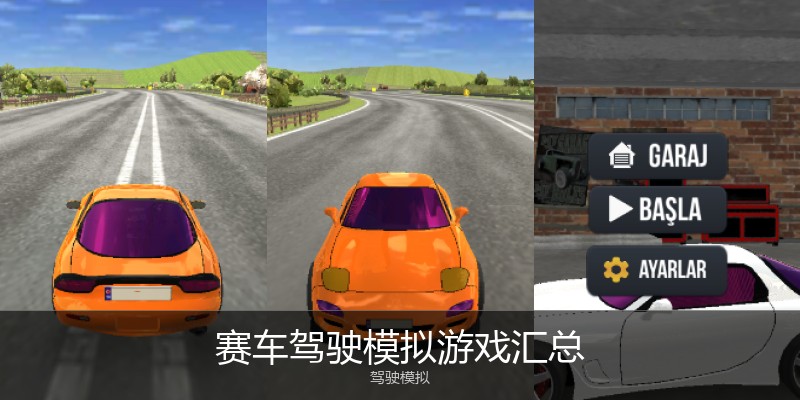 赛车驾驶模拟游戏汇总