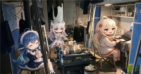 完蛋我被AI娘包围了截图