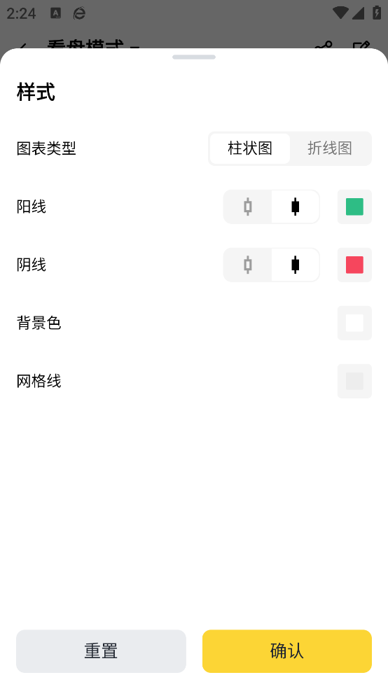 某安交易软件截图