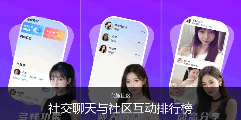社交聊天与社区互动排行榜