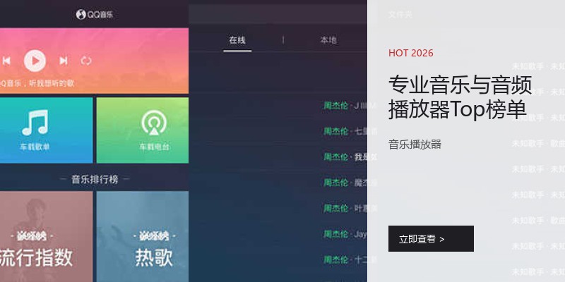 专业音乐与音频播放器Top榜单