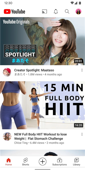 油管youtube截图