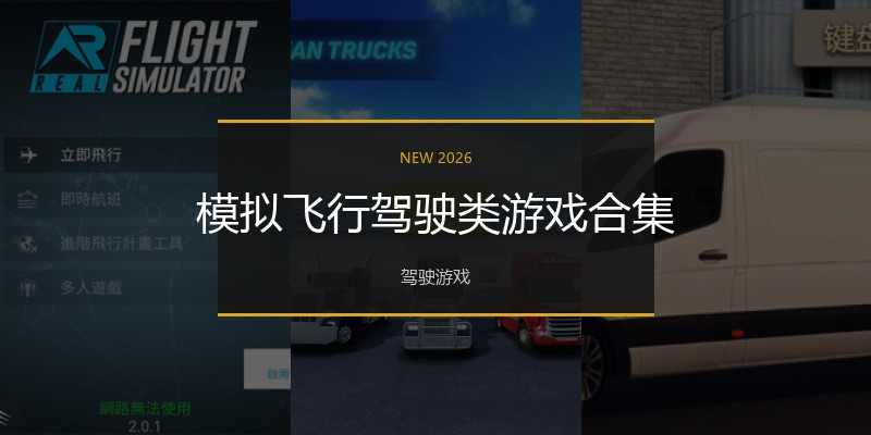 模拟飞行驾驶类游戏合集