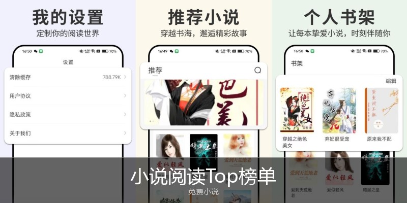 小说阅读Top榜单
