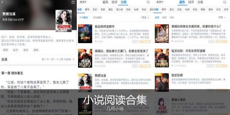 小说阅读合集