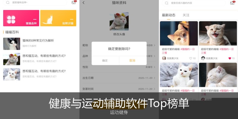 健康与运动辅助软件Top榜单