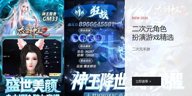 二次元角色扮演游戏精选