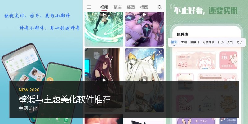 壁纸与主题美化软件推荐
