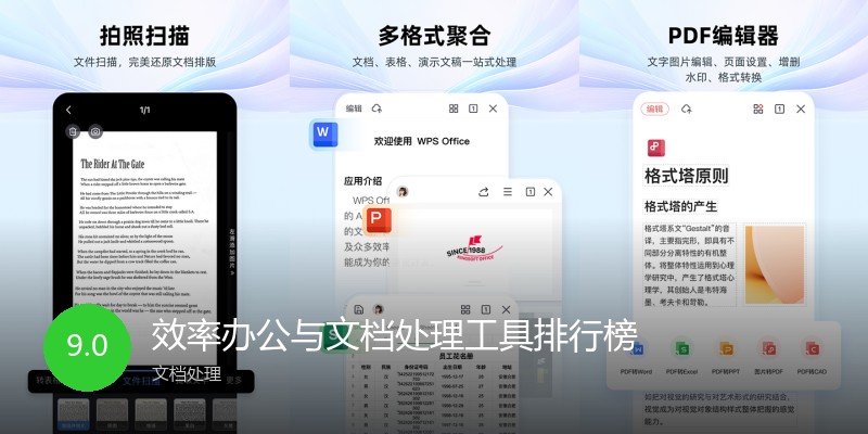效率办公与文档处理工具排行榜