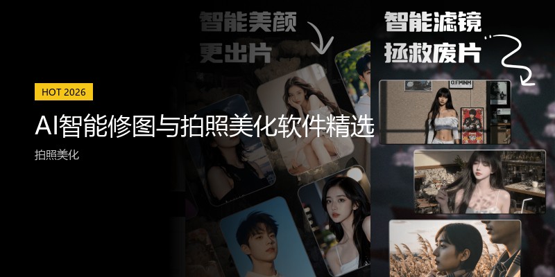 AI智能修图与拍照美化软件精选