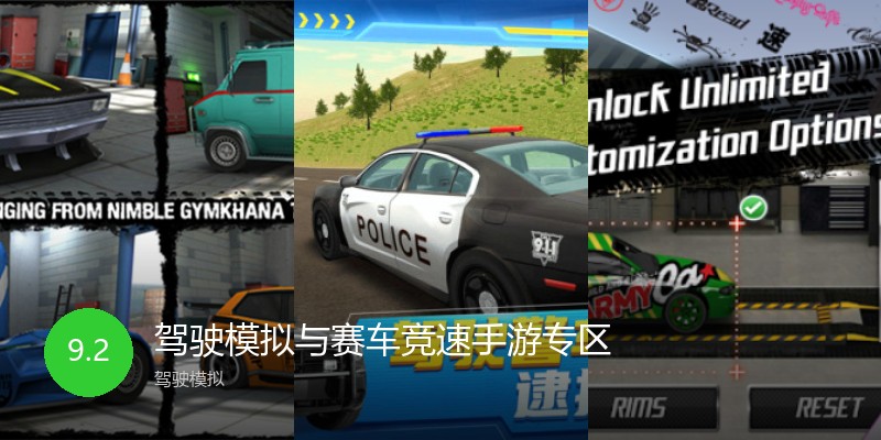驾驶模拟与赛车竞速手游专区