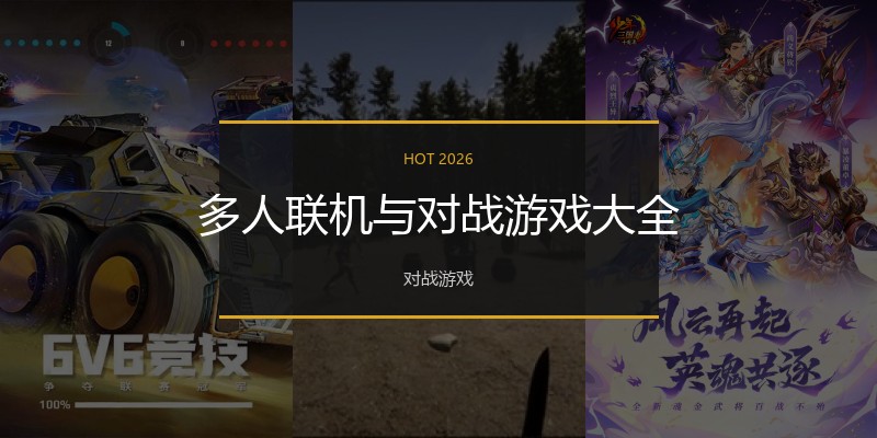 多人联机与对战游戏大全