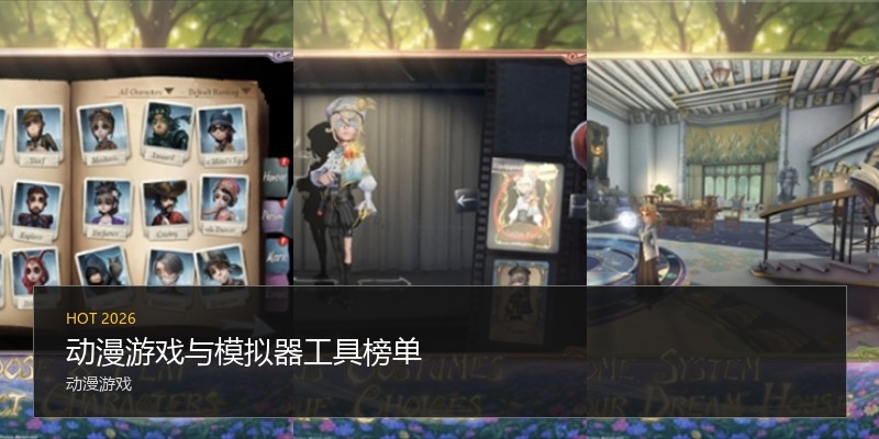 动漫游戏与模拟器工具榜单