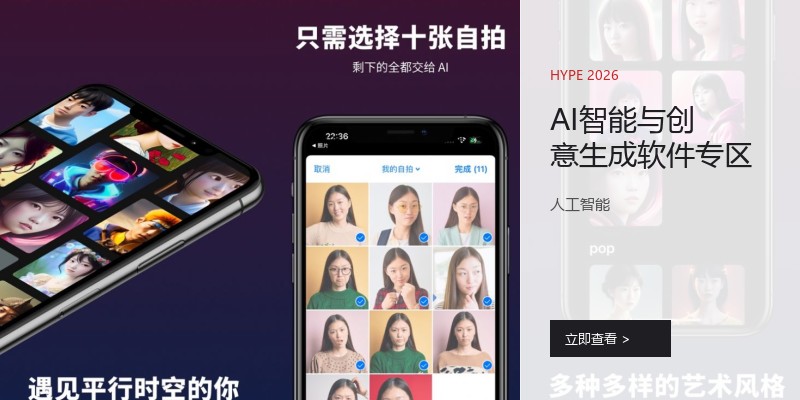 AI智能与创意生成软件专区