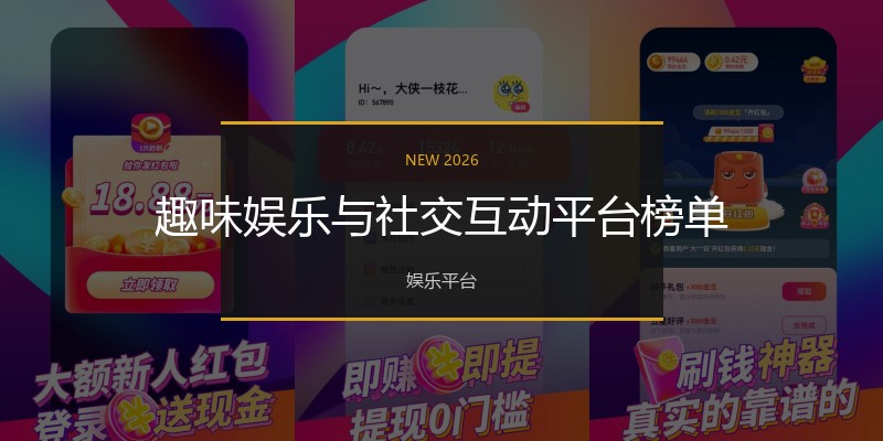 趣味娱乐与社交互动平台榜单