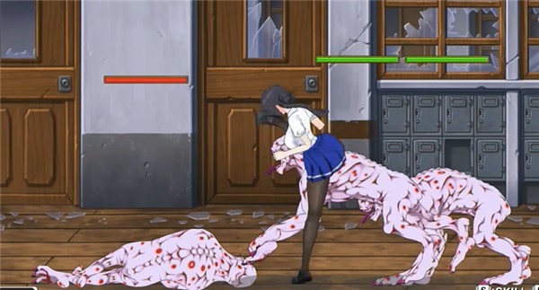 格斗少女尤里正版 小巷突变狗