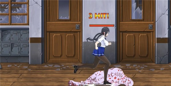 格斗少女尤里正版 小巷场景