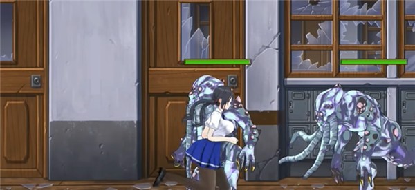 格斗少女尤里正版 螺旋踢后翻踢