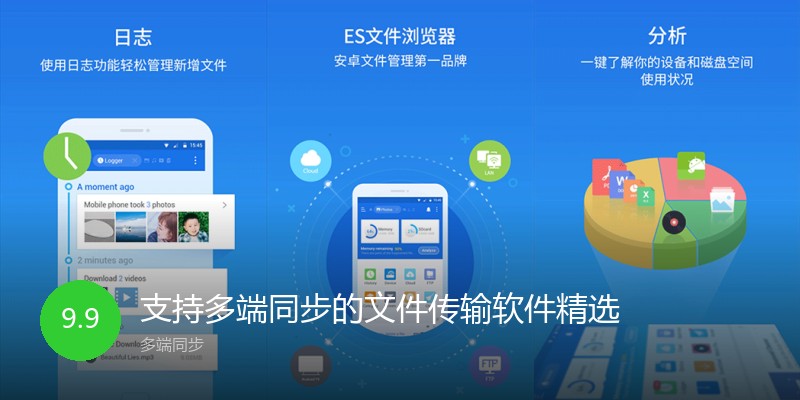 支持多端同步的文件传输软件精选